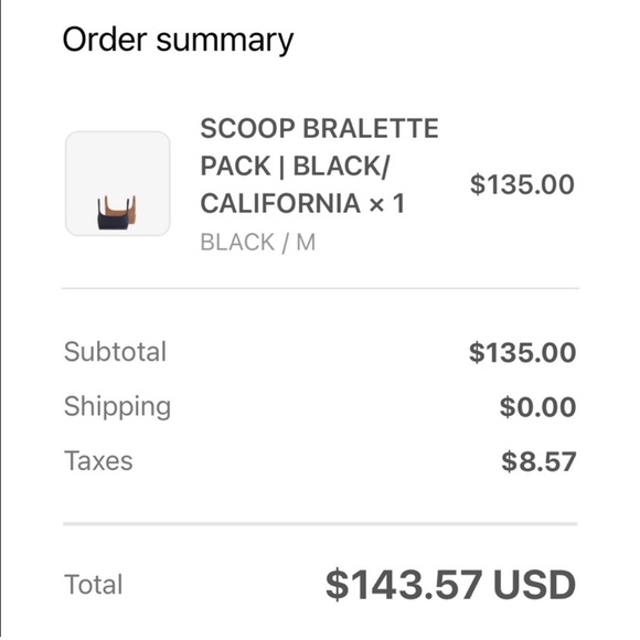 Fendi x Skims Scoop Bralette Black & Brown Duo (2-pack) 2X XXL Monogram Logo New - Picture 12 of 12